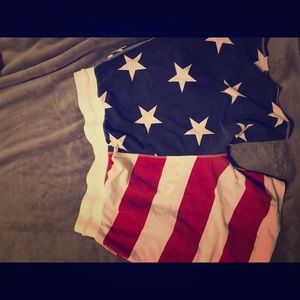 American flag shorts